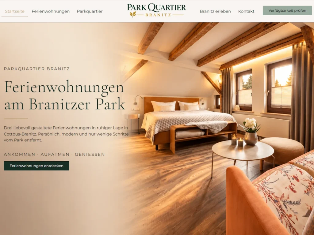 Referenz: Parkquartier Branitz